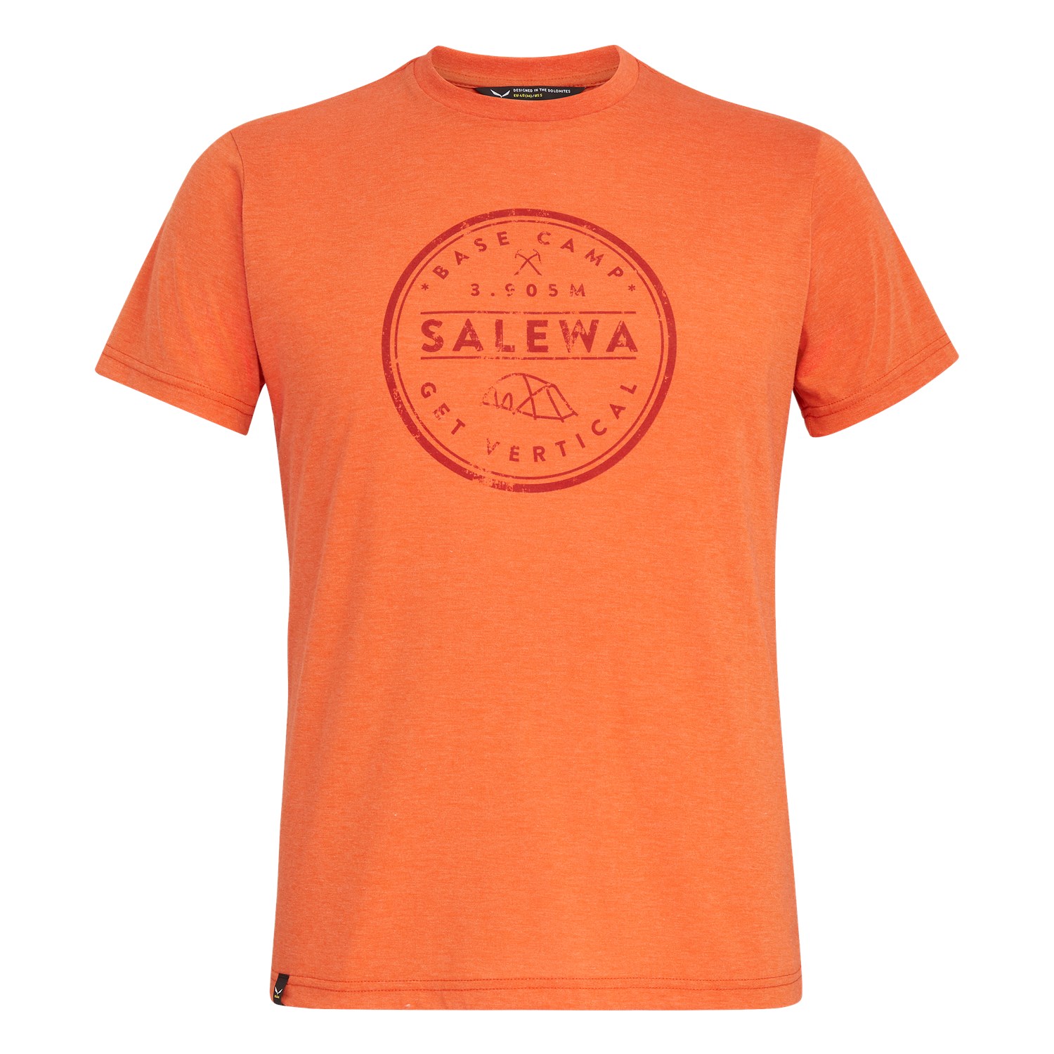 T-Shirts Salewa Base Camp Drirelease® Homem Laranja 218SWHOYI